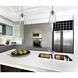 Natalie 1 Light 5 inch Satin Nickel Mini-Pendant Ceiling Light